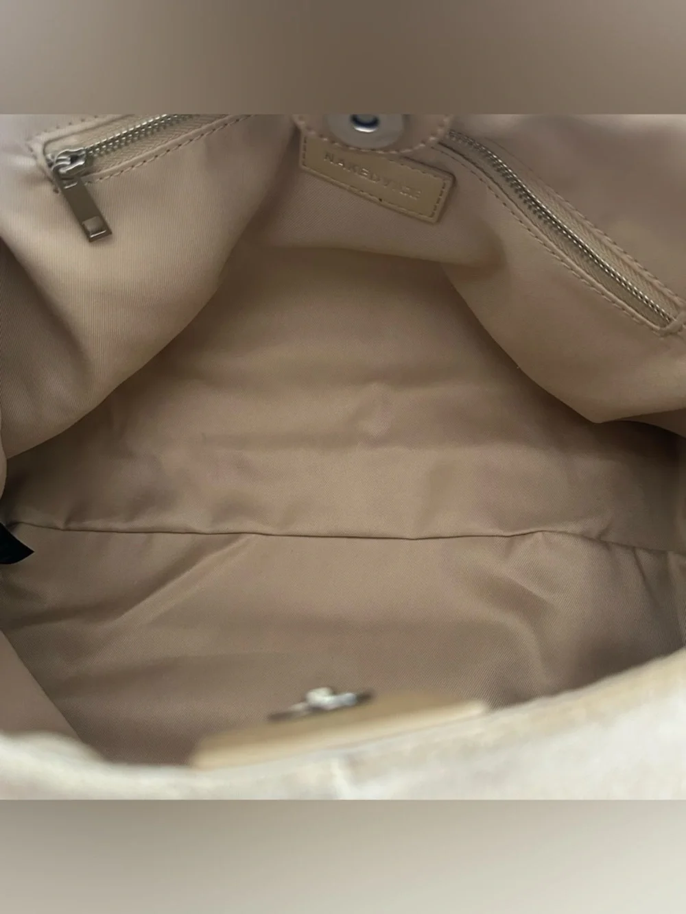 Nakedvice The Renee Bag in Sand & Silver/Revolve Purse - Picture 8 of 11